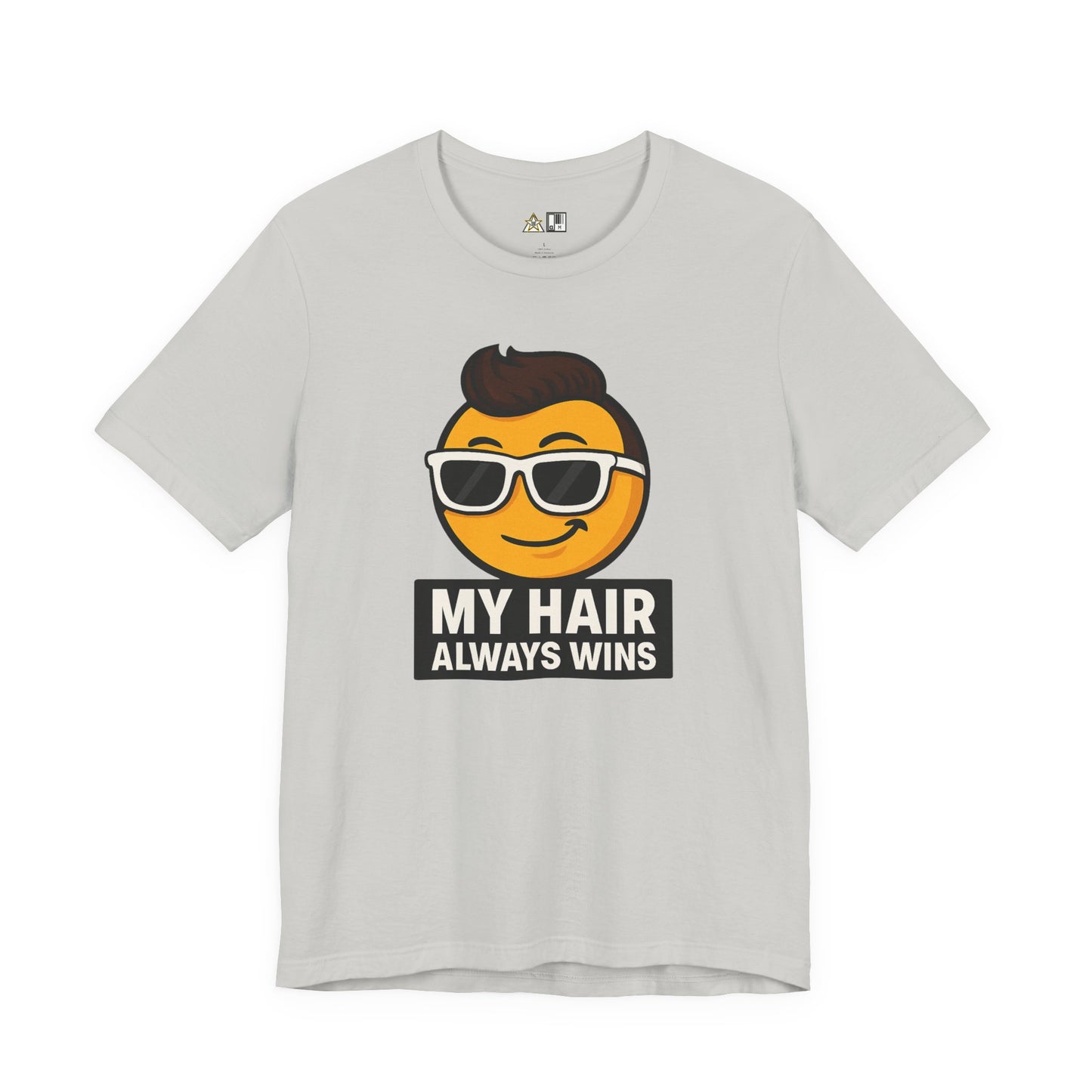 My Hair Always Wins Attitude Tee – Unisex Streetwear Graphic Tee