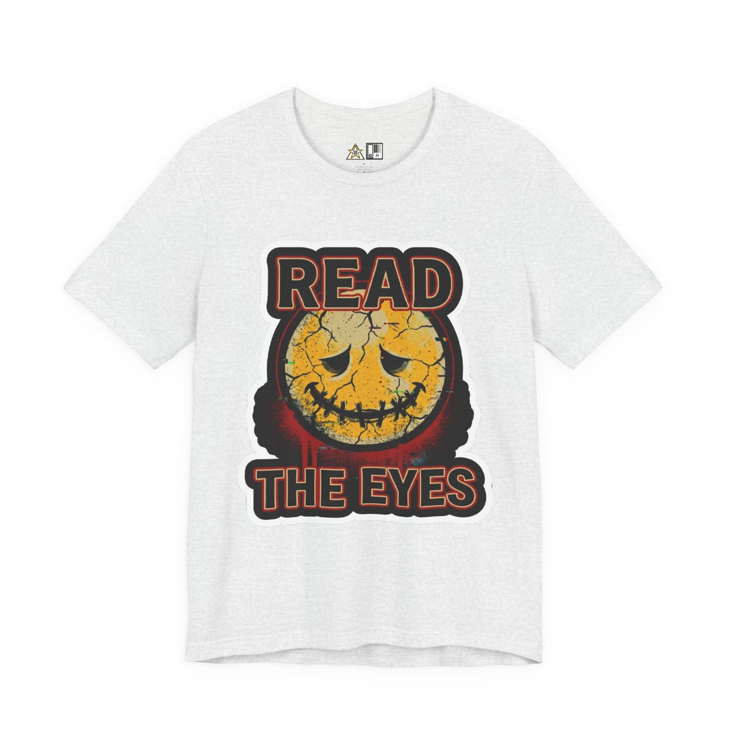 Read The Eyes unisex streetwear graphic tee
