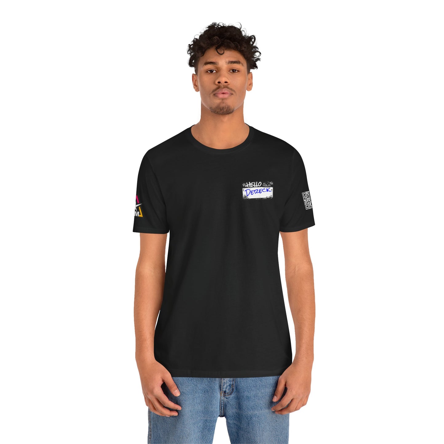 Custom Name Tag – Personalized Streetwear Graphic Tee