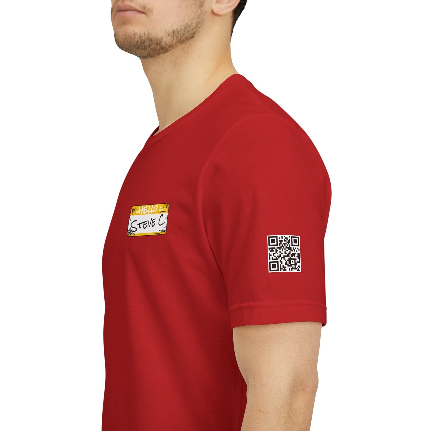 Custom Name Tag – Personalized Streetwear Graphic Tee