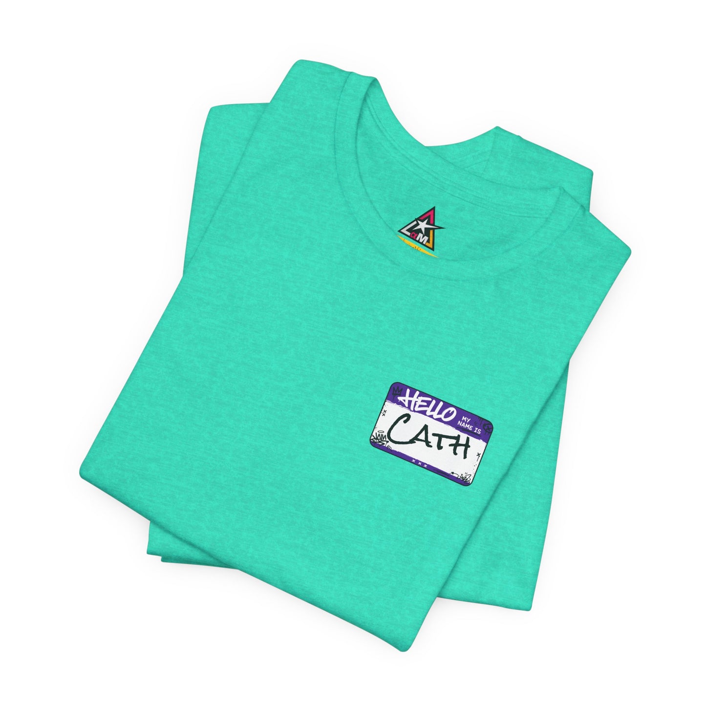 Custom Name Tag – Personalized Streetwear Graphic Tee