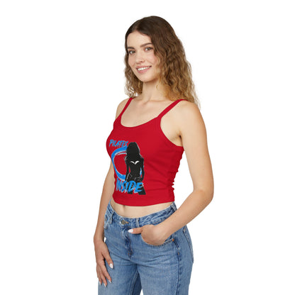 PILATES INSIDE | Funny Fitness Graphic Spaghetti Strap Tank Top | Pilates Lifestyle Streetwear