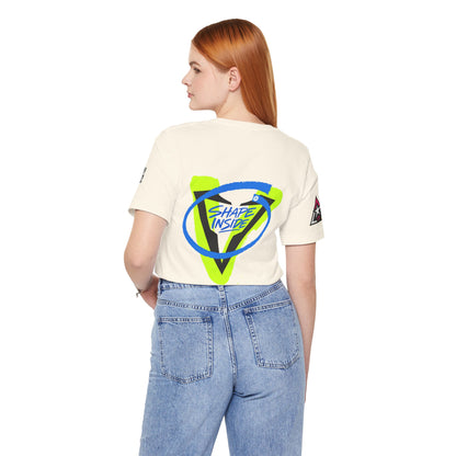 V-Shape Inside Graphic T-Shirt | Fitness Streetwear Tee | Gym & Bodybuilding Shirt