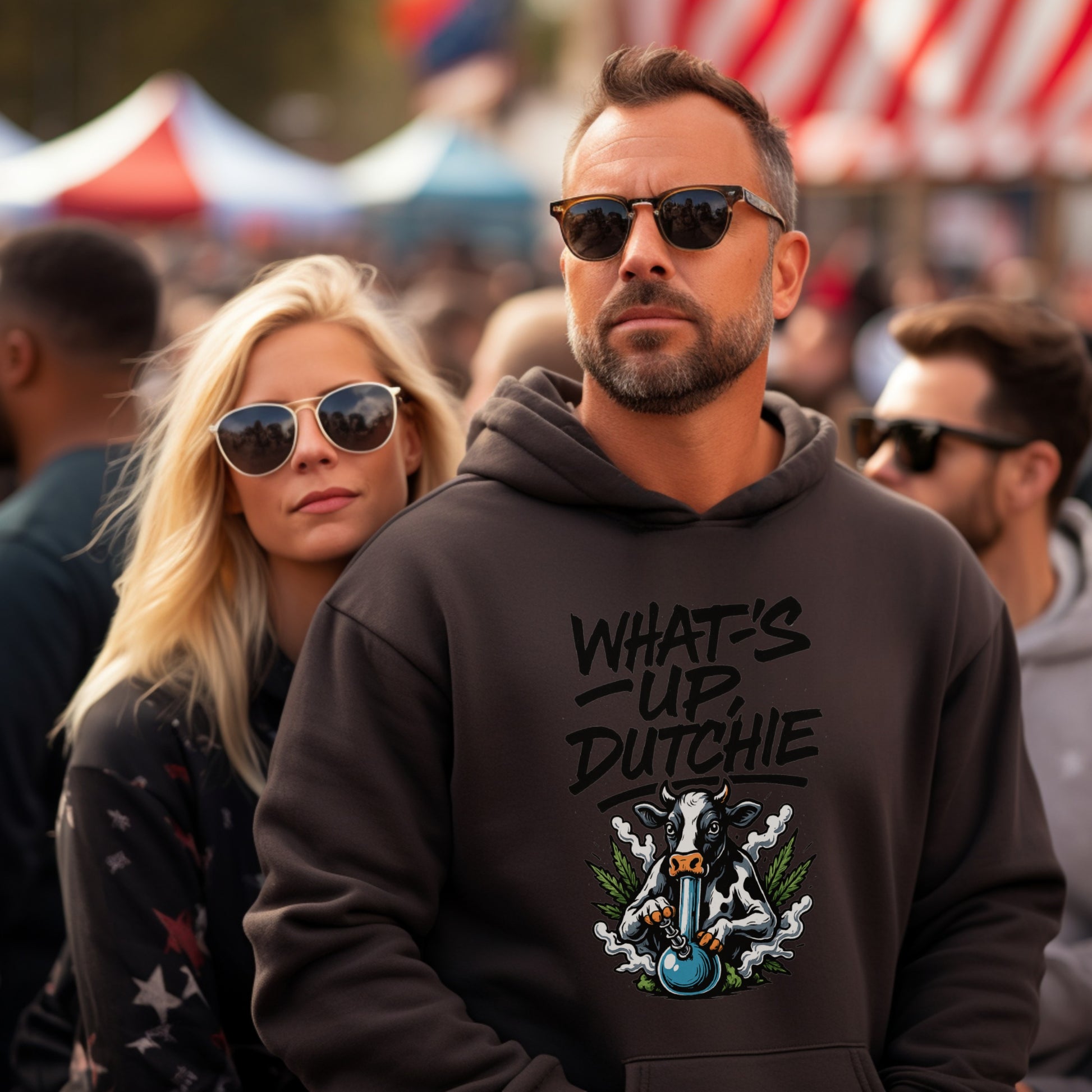What's Up Dutchie Hoodie Streetwear Apparel product