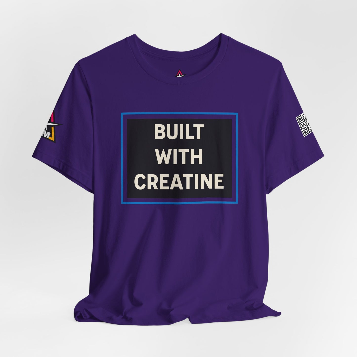 Built With Creatine Graphic T-Shirt | Gym Streetwear Tee | Bodybuilding & Fitness Shirt