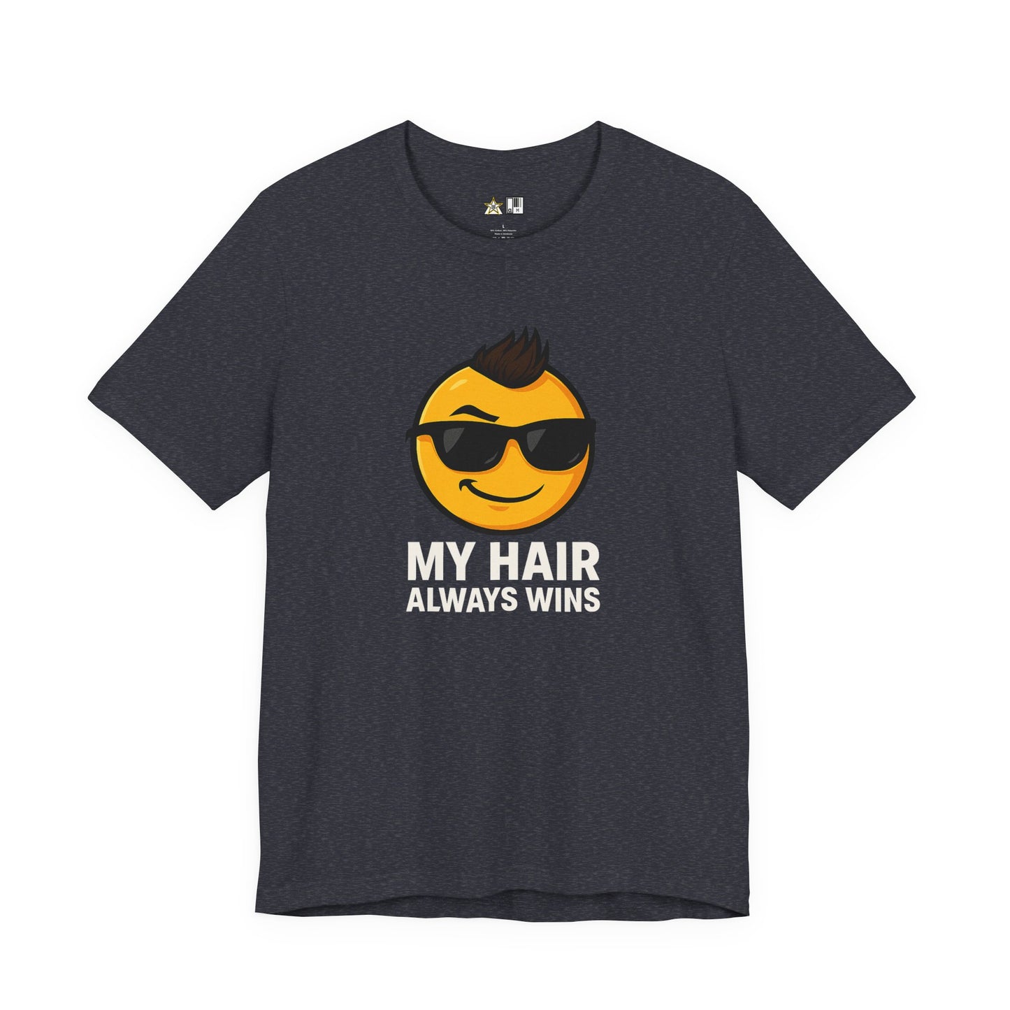 Hair Always Wins Attitude Tee – Unisex Streetwear Graphic Tee