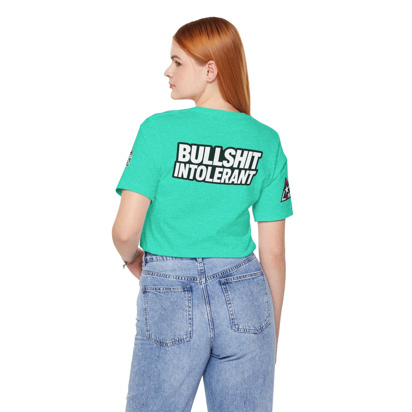 Bullshit Intolerant Graphic T-Shirt | Sarcastic No-BS Streetwear Tee