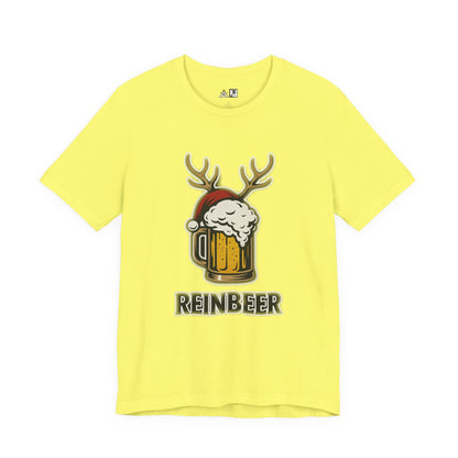 Reinbeer Holiday Authority – Unisex Bold Graphic Streetwear Tee
