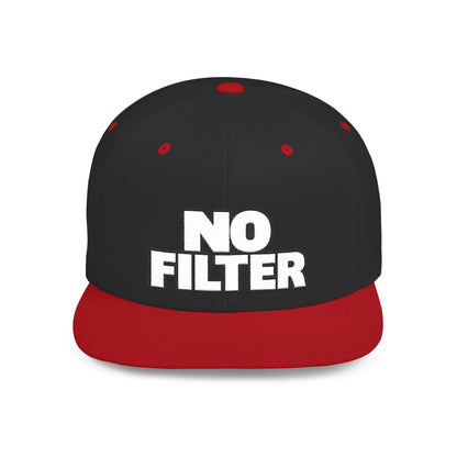 No Filter – Bold Sarcastic Streetwear Snapback