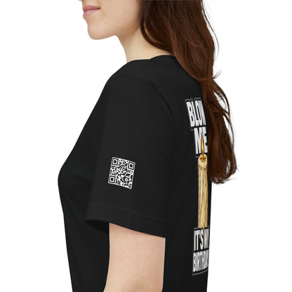 Blow Me, It’s My Birthday – Funny Birthday Candle Graphic Tee