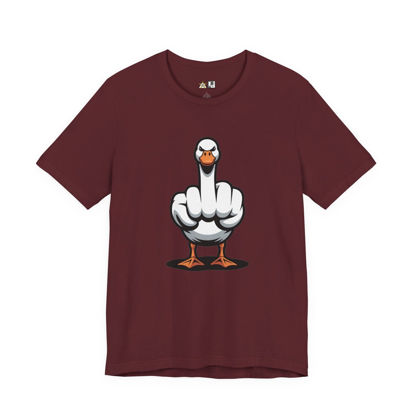 Unfiltered Goose Attitude Tee – Unisex Streetwear Graphic Tee