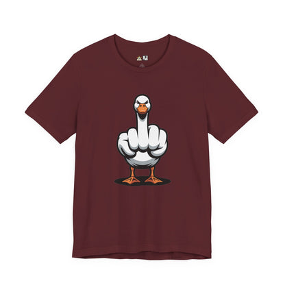 Unfiltered Goose Attitude Tee – Unisex Streetwear Graphic Tee