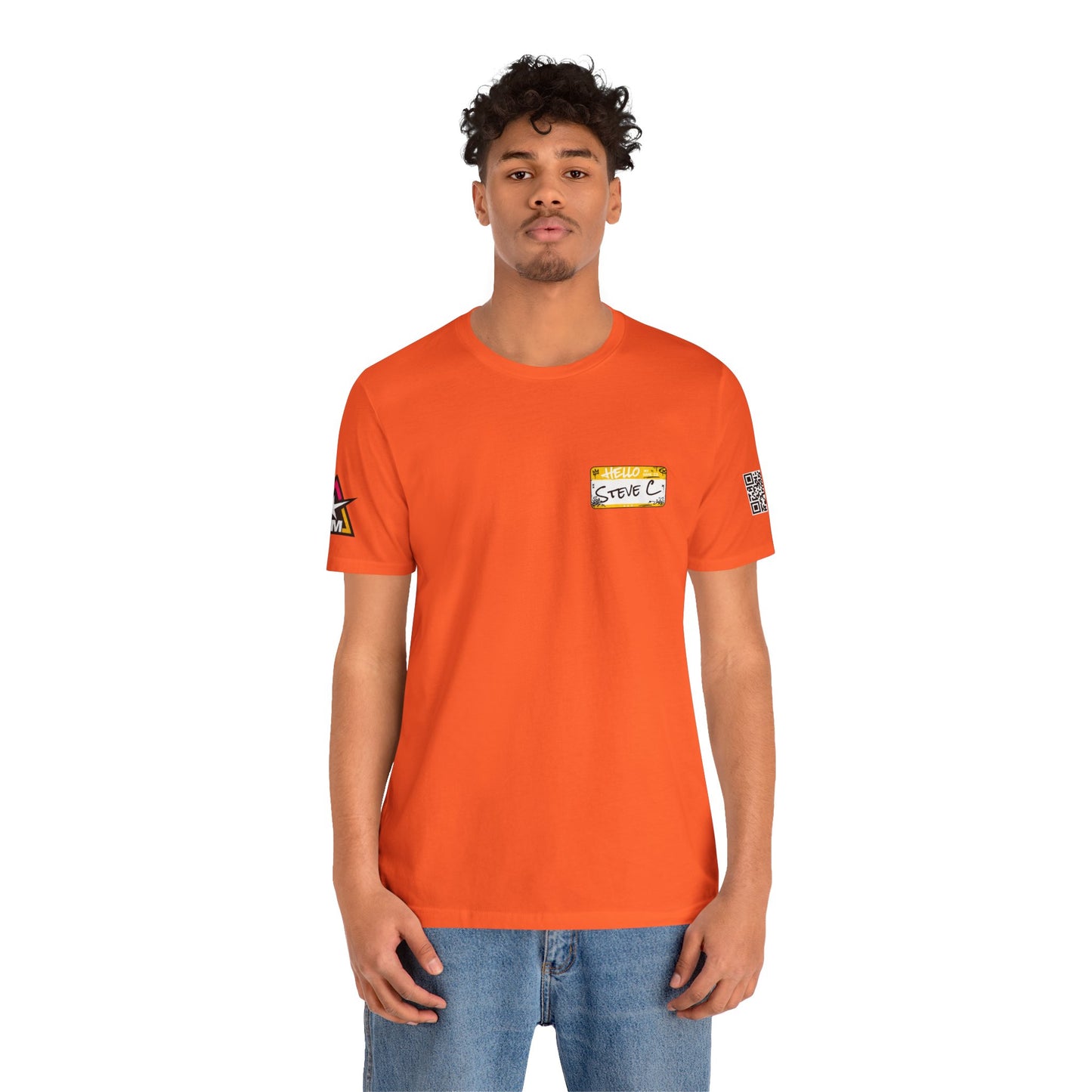 Custom Name Tag – Personalized Streetwear Graphic Tee