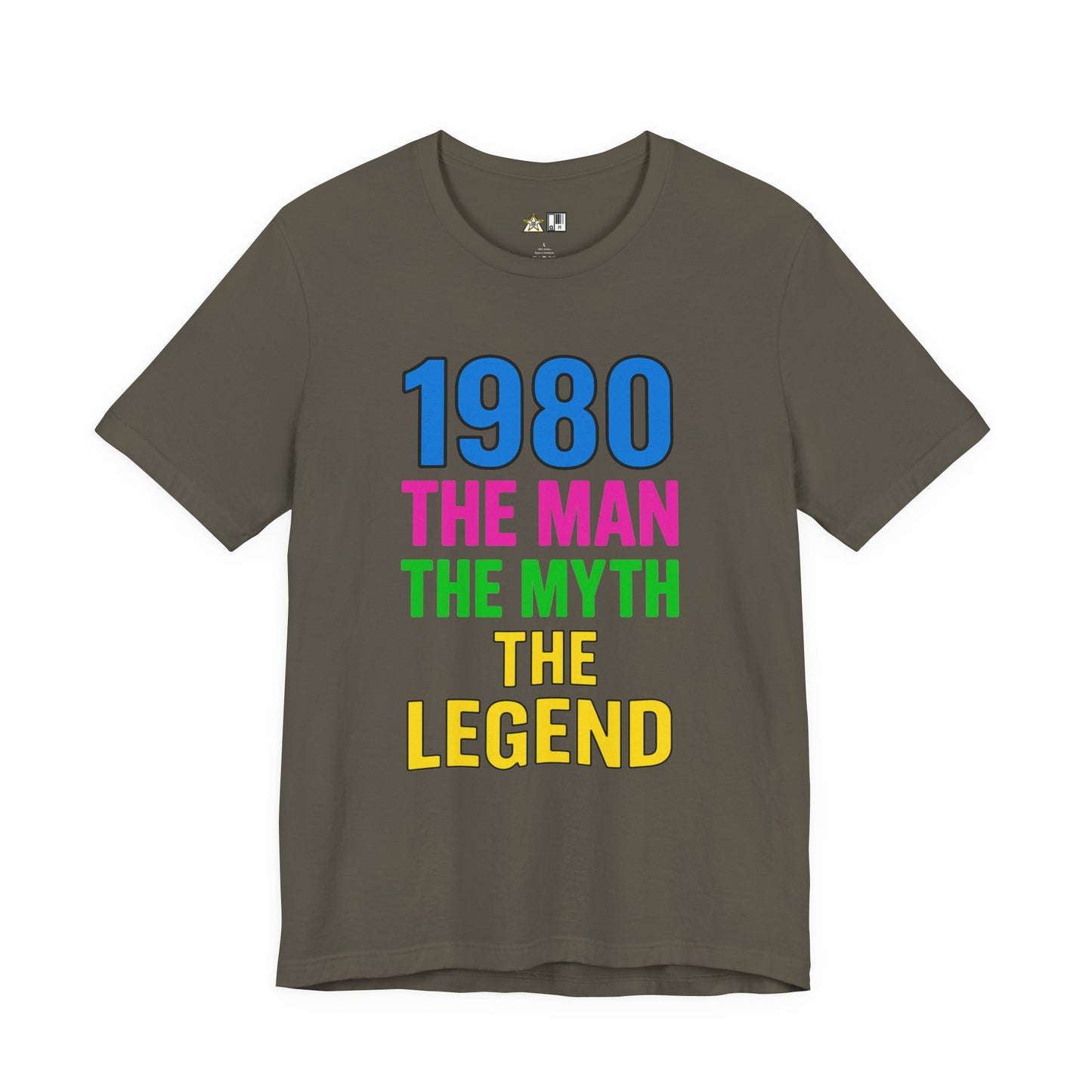 Born a Legend Since 1980 (editable)– Unisex Streetwear Graphic Tee