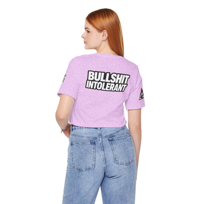Bullshit Intolerant Graphic T-Shirt | Sarcastic No-BS Streetwear Tee