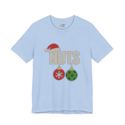 Nuts Season Activated – Unisex Bold Holiday Graphic Tee