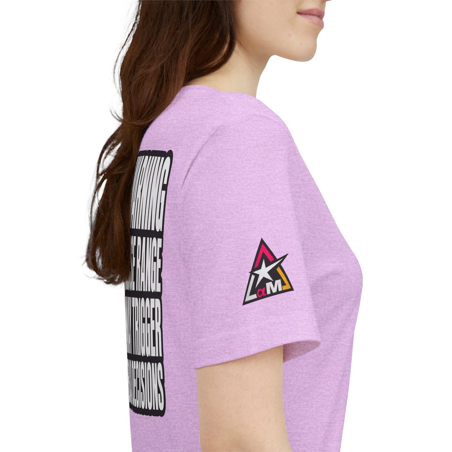 Warning Close Range May Trigger Bad Decisions – Funny Flirty Graphic Tee