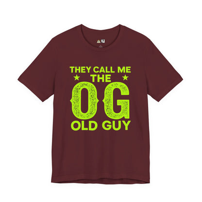Certified OG Energy – Unisex Streetwear Graphic Tee