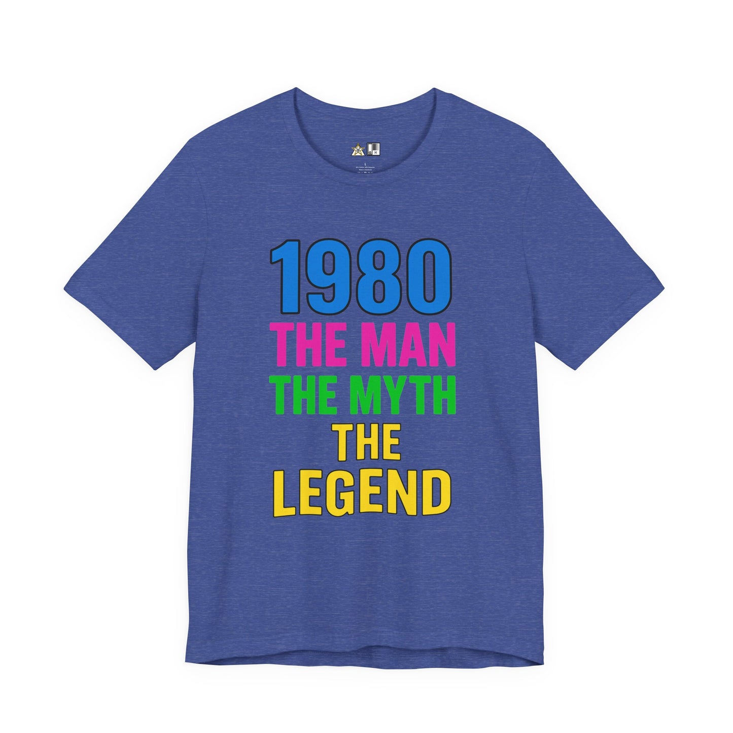 Born a Legend Since 1980 (editable)– Unisex Streetwear Graphic Tee