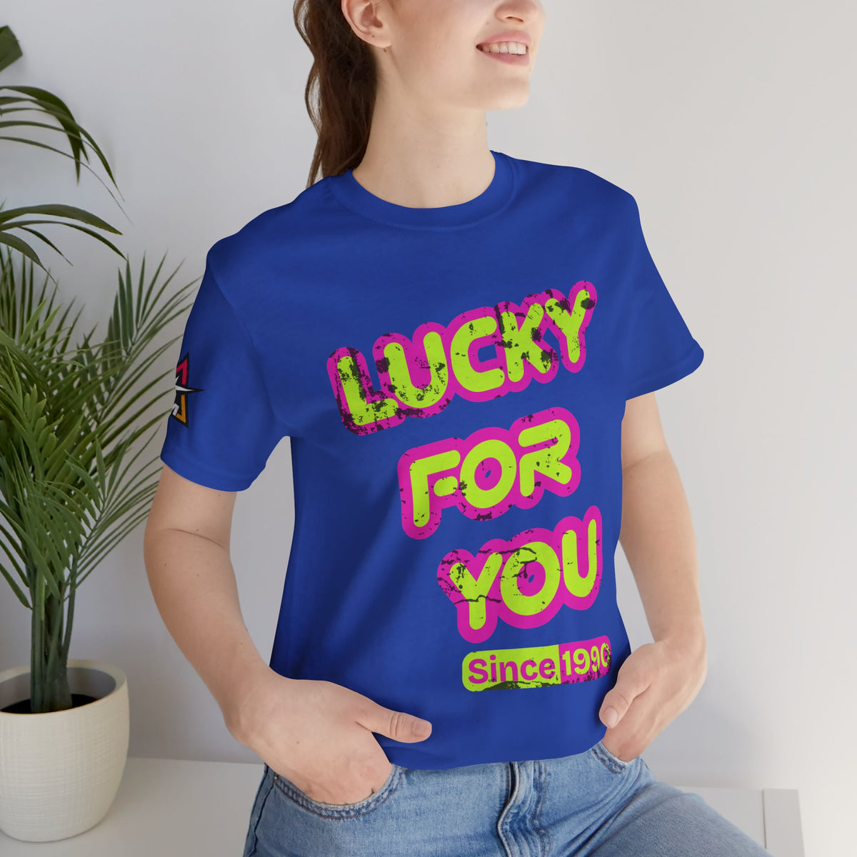 Lucky For You Since 1990 Birthday Graphic Tee