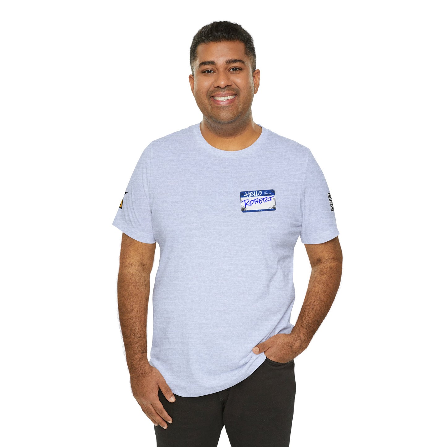 Custom Name Tag – Personalized Streetwear Graphic Tee