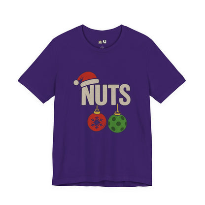 Nuts Season Activated – Unisex Bold Holiday Graphic Tee
