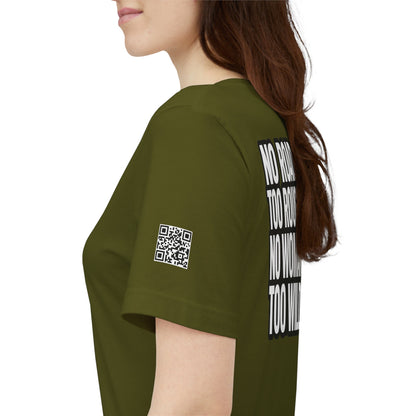 No Road Too Rough, No Woman Too Wild – Adventure Streetwear Graphic Tee
