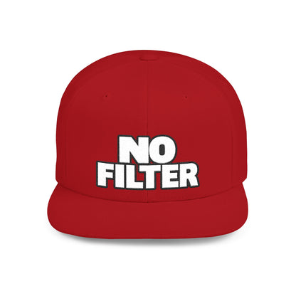 No Filter – Bold Sarcastic Streetwear Snapback