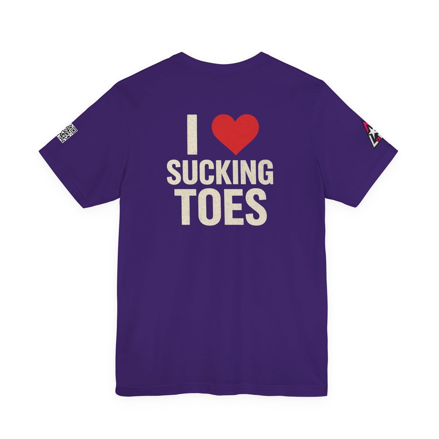 I Love Sucking Toes – Funny Dirty Humor Graphic Tee