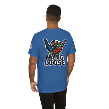 Hang Loose Graphic T-Shirt | Shaka Hand Tee | Tropical Surf Streetwear