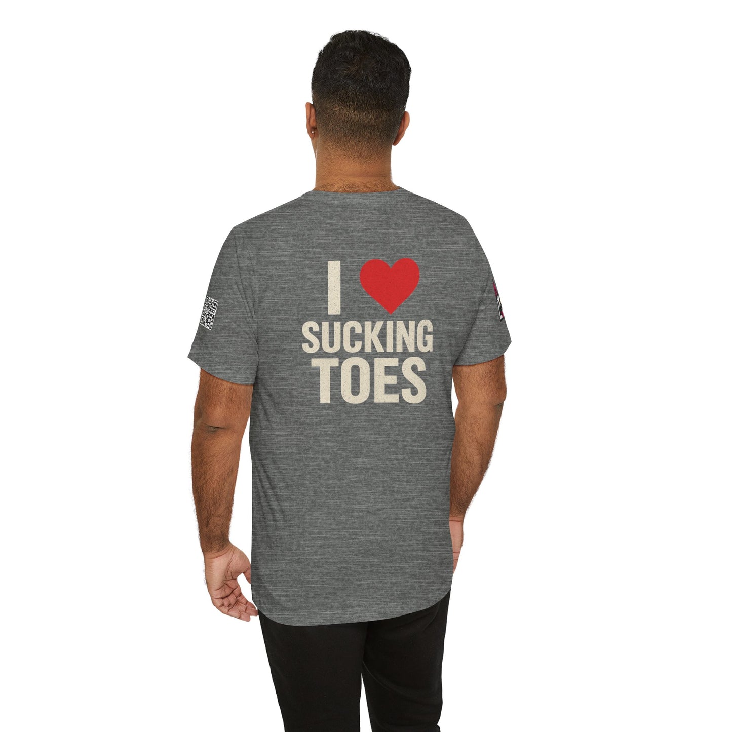 I Love Sucking Toes – Funny Dirty Humor Graphic Tee