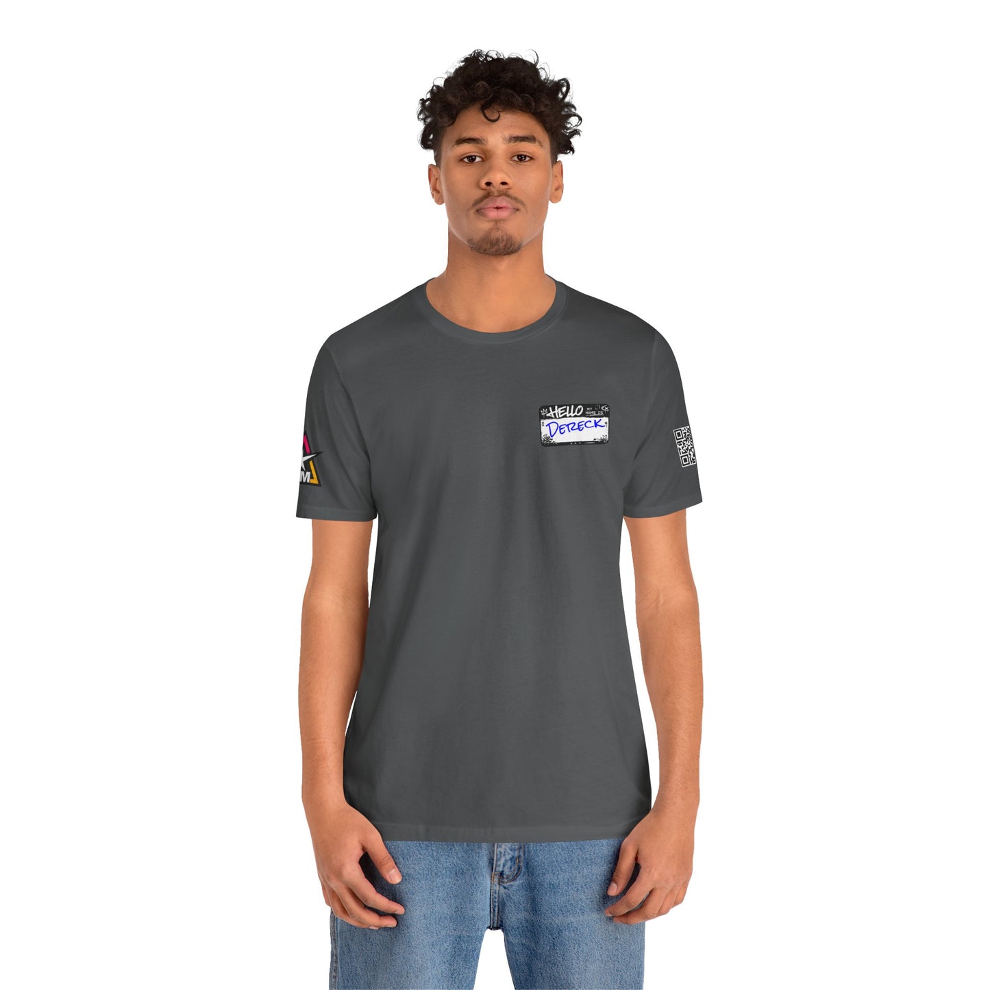 Custom Name Tag – Personalized Streetwear Graphic Tee
