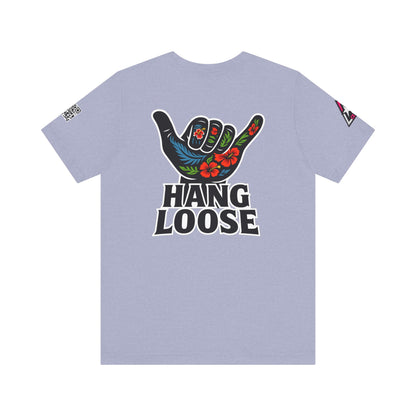 Hang Loose Graphic T-Shirt | Shaka Hand Tee | Tropical Surf Streetwear