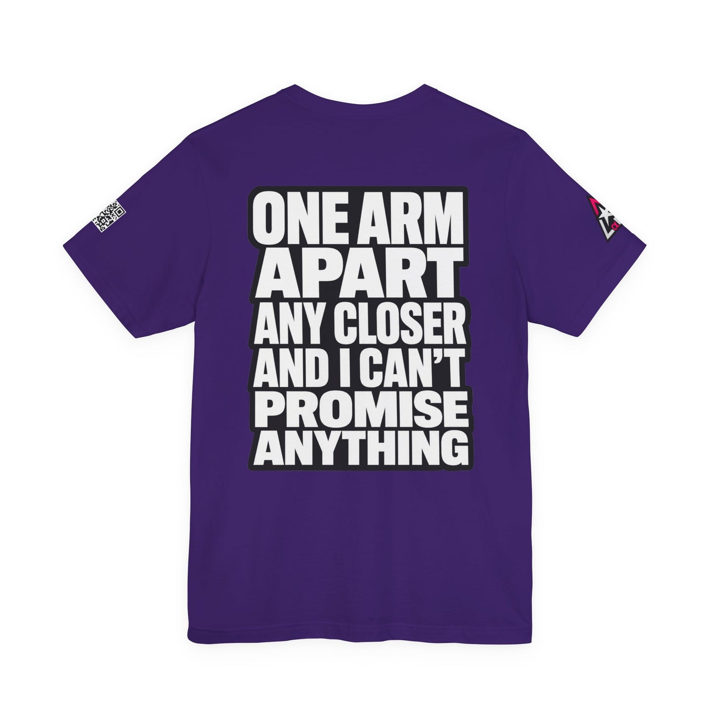 One Arm Apart – Funny Personal Space Graphic Tee