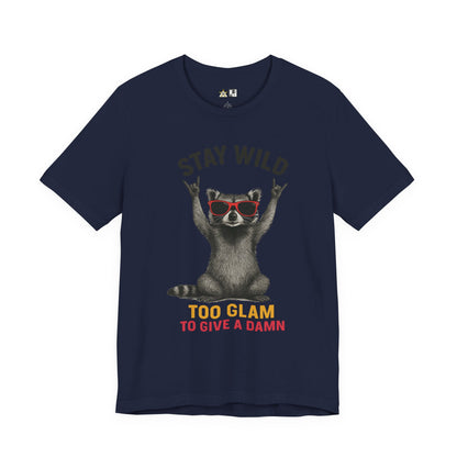 Stay Wild Glam Tee – Unisex Streetwear Graphic Tee