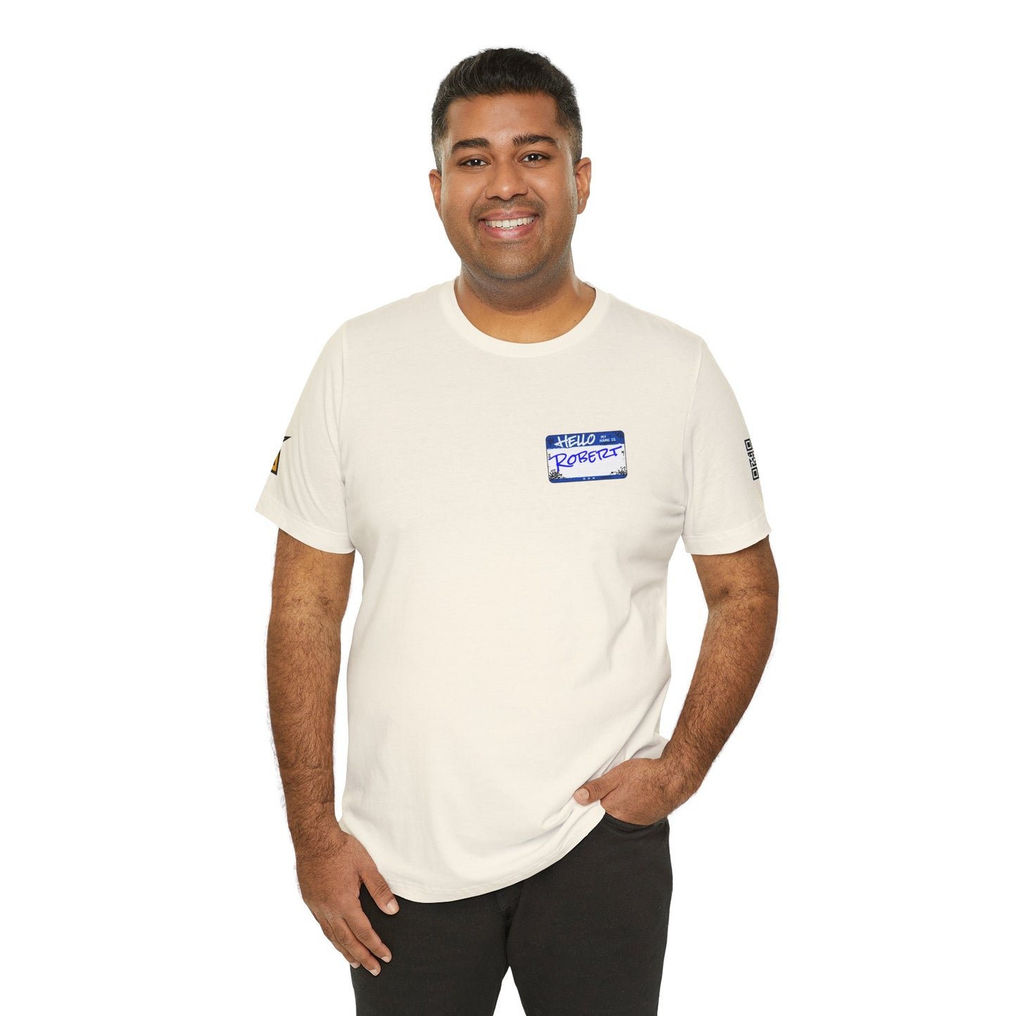 Custom Name Tag – Personalized Streetwear Graphic Tee