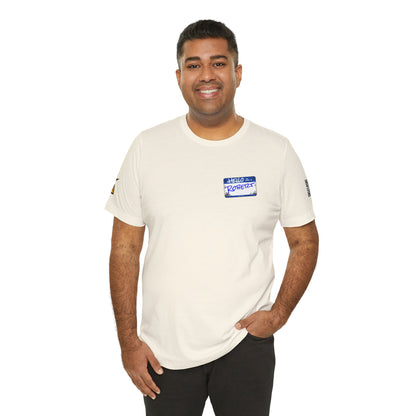 Custom Name Tag – Personalized Streetwear Graphic Tee