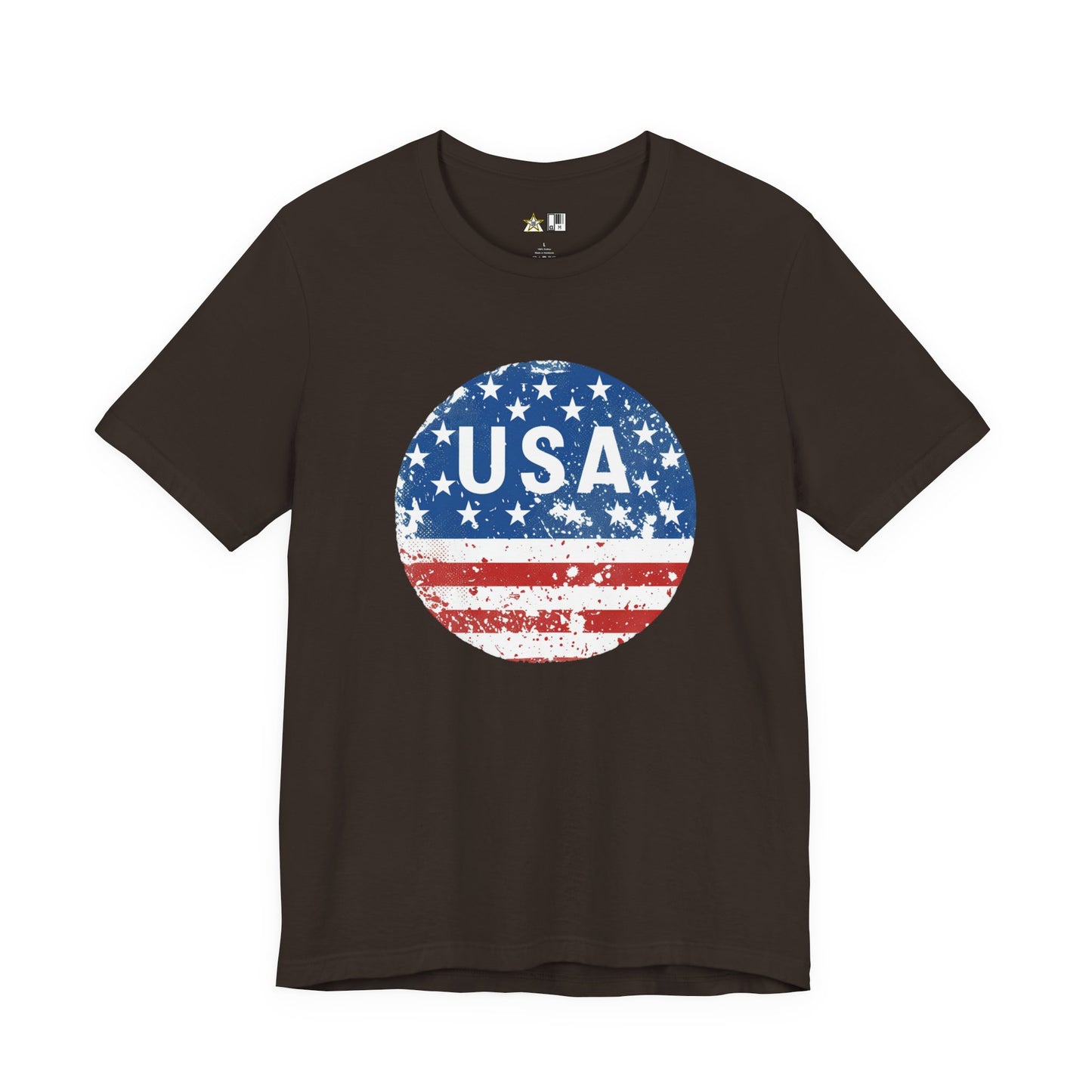 USA Legacy Badge – Unisex Streetwear Graphic Tee