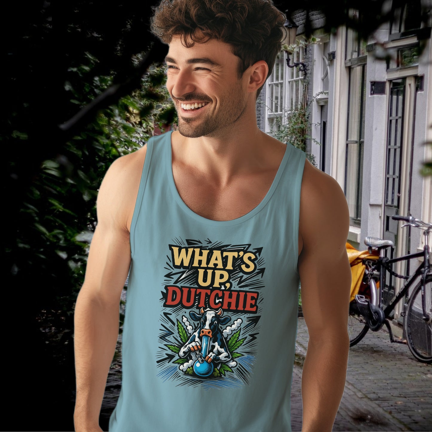 What's Up Dutchie Graphic Tank Top product type