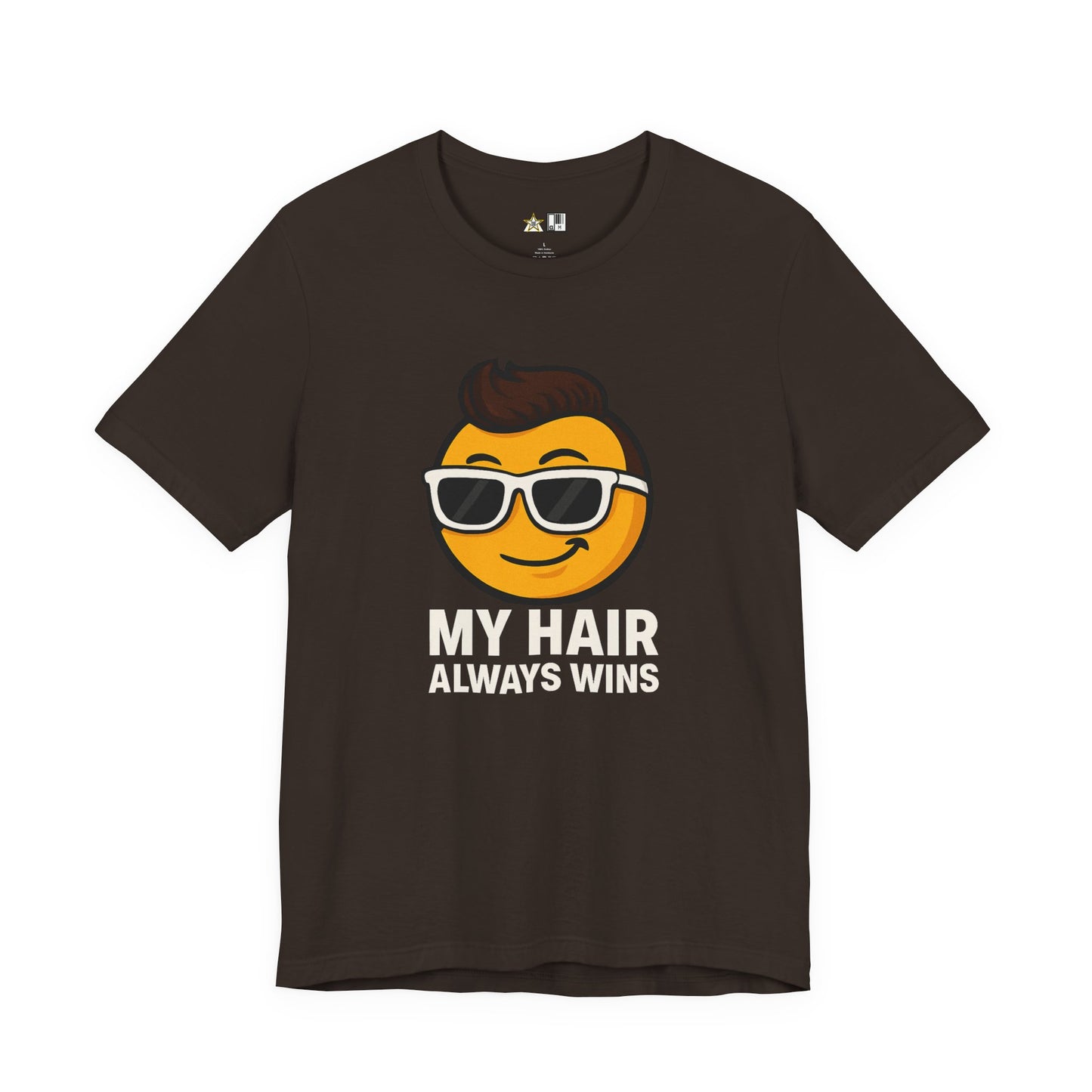My Hair Always Wins Attitude Tee – Unisex Streetwear Graphic Tee