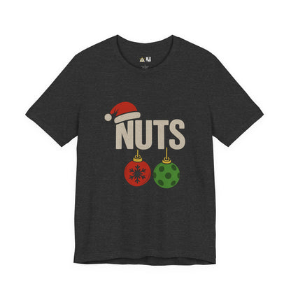 Nuts Season Activated – Unisex Bold Holiday Graphic Tee