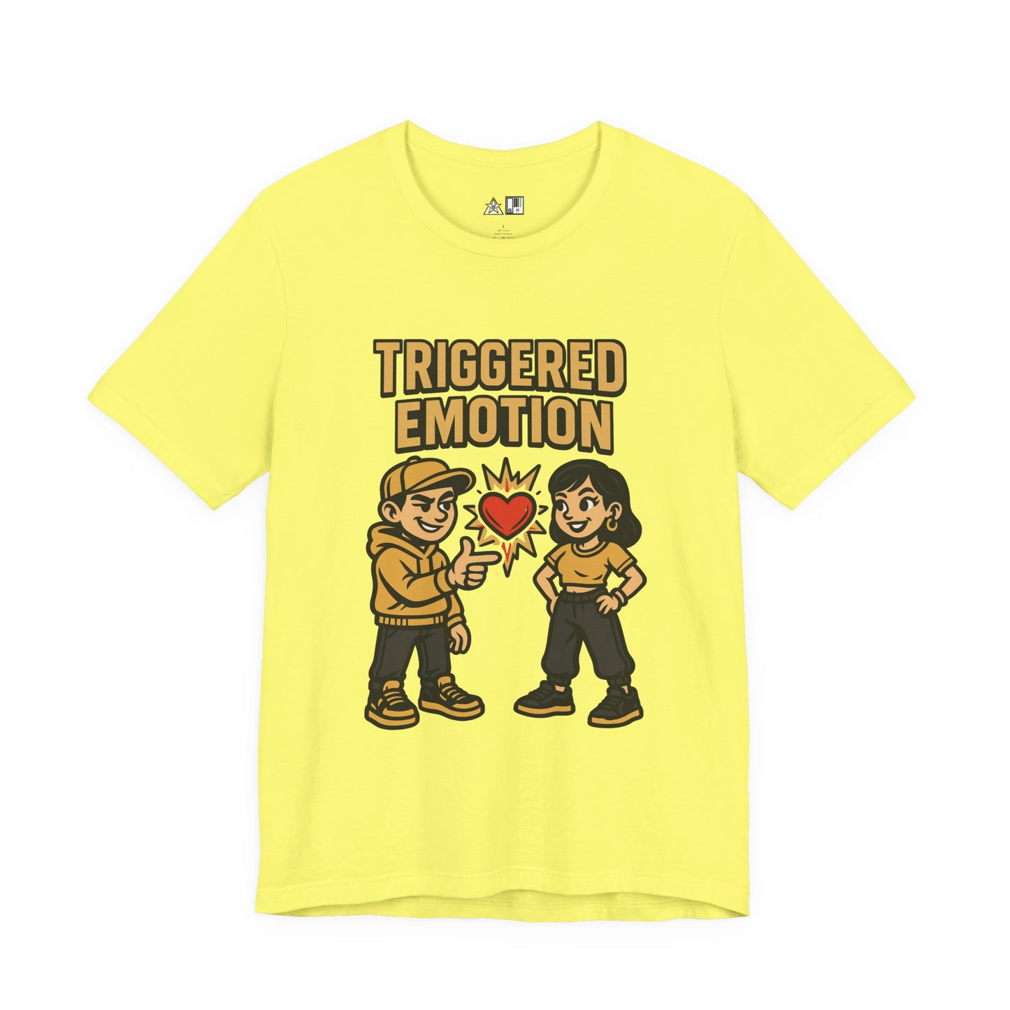 Triggered Emotion – Unisex Streetwear Graphic Tee