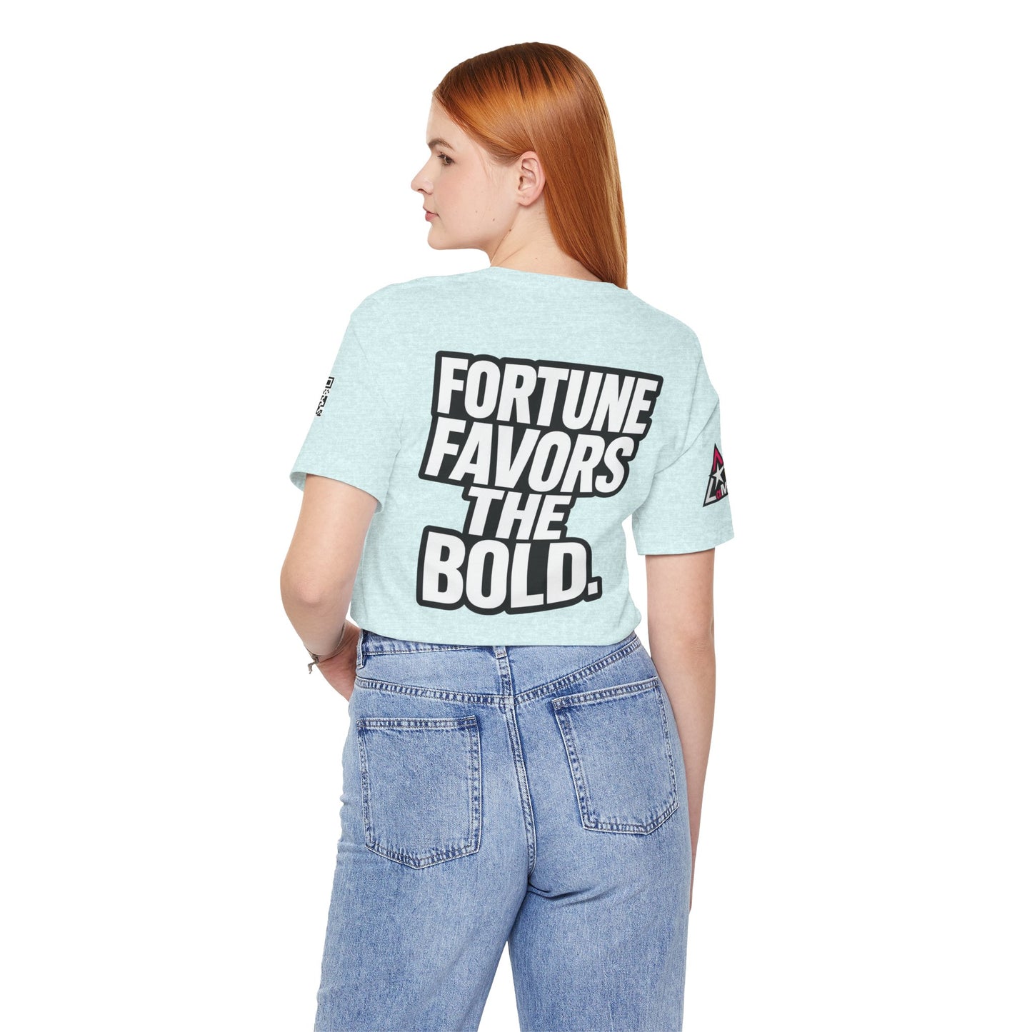 Fortune Favors the Bold – Motivational Streetwear Graphic Tee