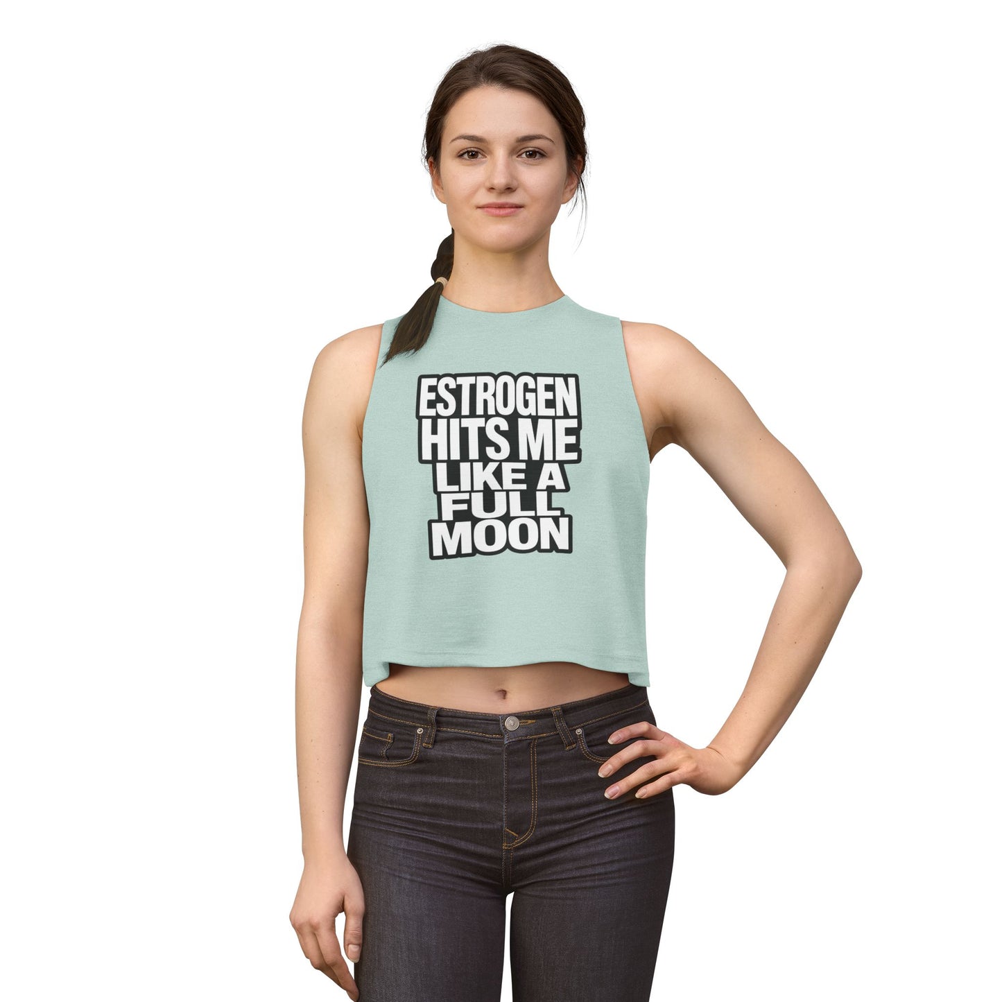 Custom Alpha Crop Top Choose Your Design Build Your Vibe for womens