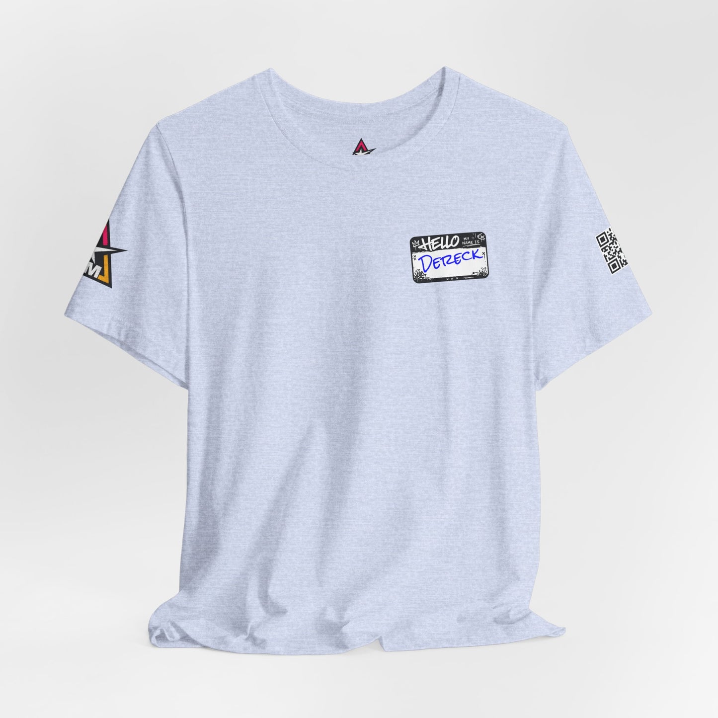 Custom Name Tag – Personalized Streetwear Graphic Tee