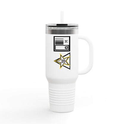 40oz Insulated Travel Mug, INSULATED TRAVEL MUG – FUEL YOUR GRIND. STAY UNSTOPPABLE.
