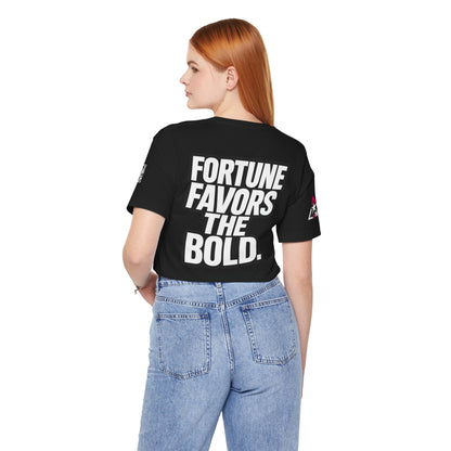 Fortune Favors the Bold – Motivational Streetwear Graphic Tee