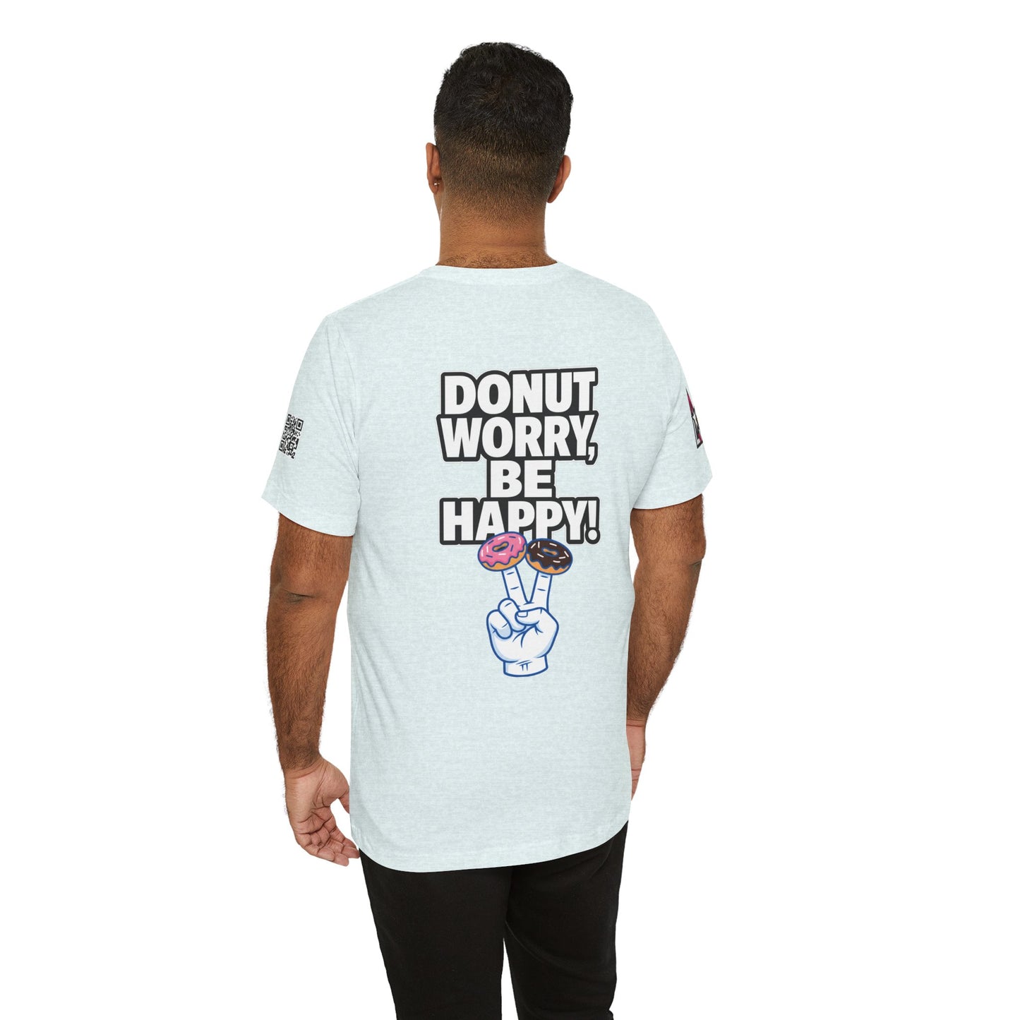 Donut Worry, Be Happy – Funny Donut Graphic Tee