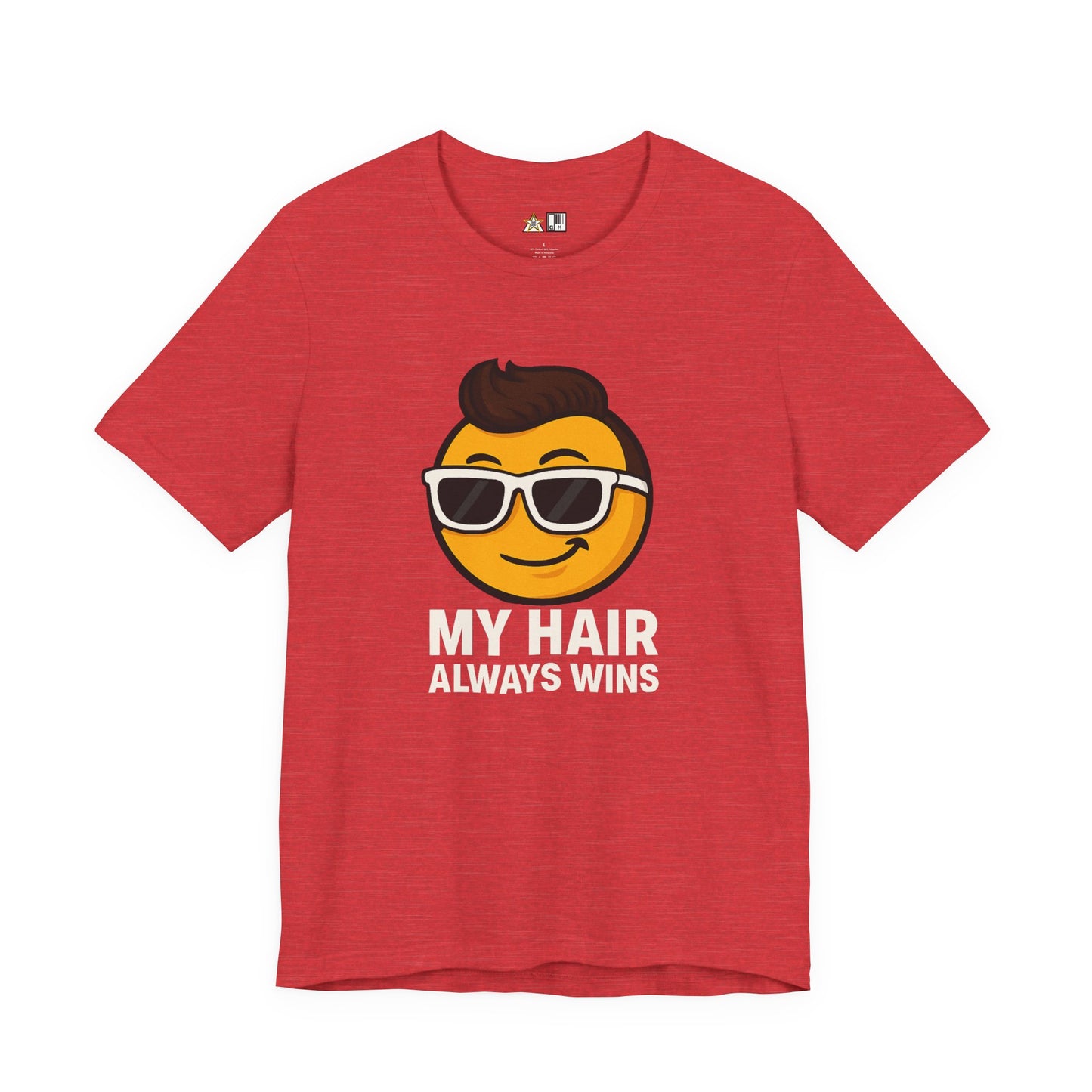 My Hair Always Wins Attitude Tee – Unisex Streetwear Graphic Tee