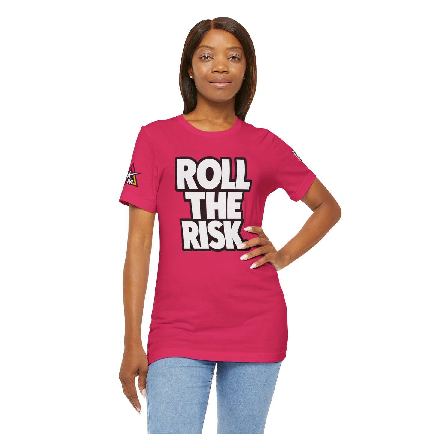 Roll the Risk – Bold Risk Taker Graphic Tee